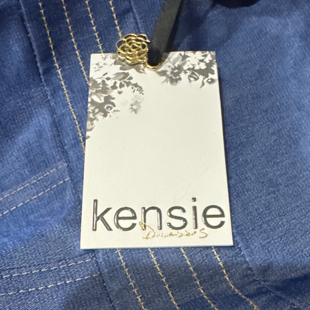 Kenzie Blue Sleeveless Dress - Picture 4 of 4